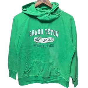 Grand Teton National Park long sleeve hooded Hooded graphic sweatshirt hoodie